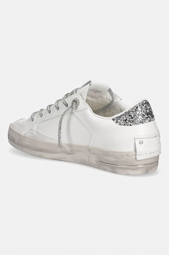 Obuća Kožne tenisice Crime London SK8 DELUXE 29111PP8.10 bijela