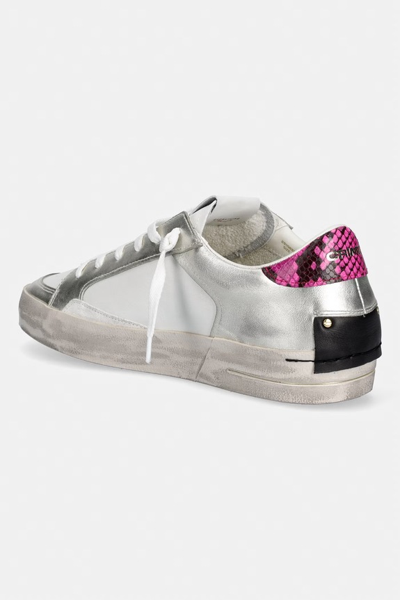 Obuća Kožne tenisice Crime London SK8 DELUXE 29119EE8.26 bijela