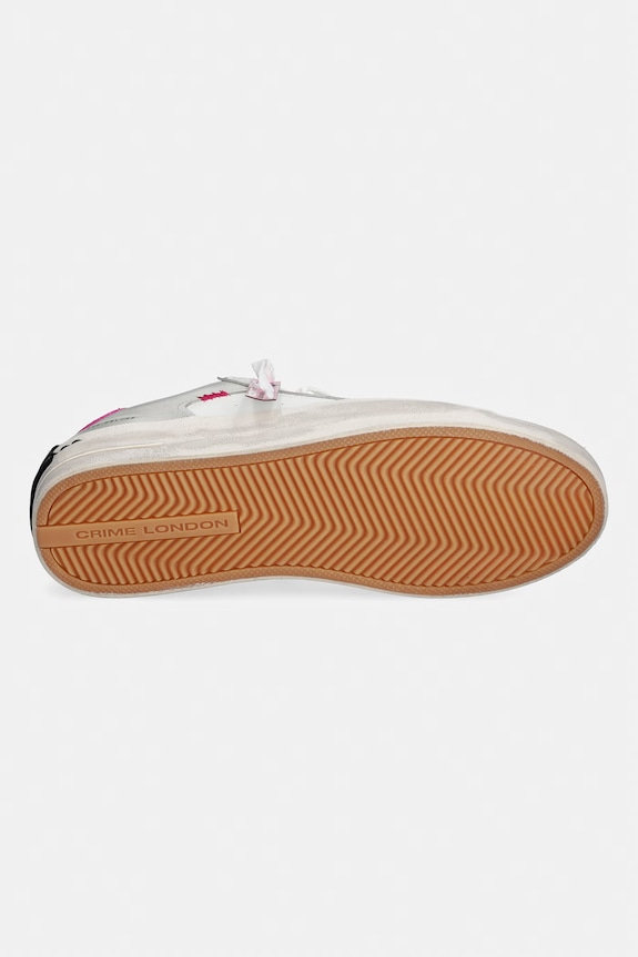 Kožne tenisice Crime London SK8 DELUXE 29119EE8.26 bijela