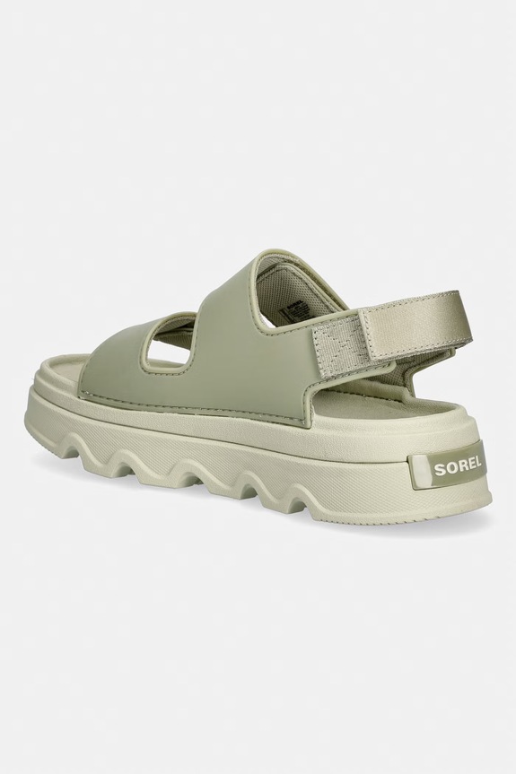 Obuv Sorel sandále na platforme dámske KINETIC SUNCHASE AN 2151381361 zelená