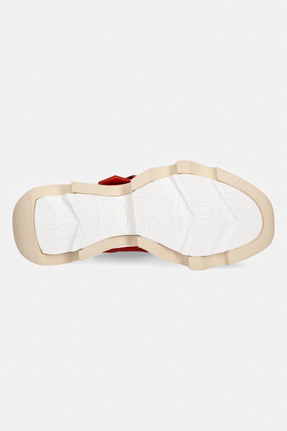 Sorel sandały skórzane dziecięce KINETIC IMPACT WEDG 2157671637 czerwony