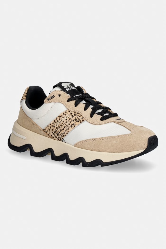 Sneakers Sorel KINETIC EMBER δέρμα σαμουά μπεζ 2181031191