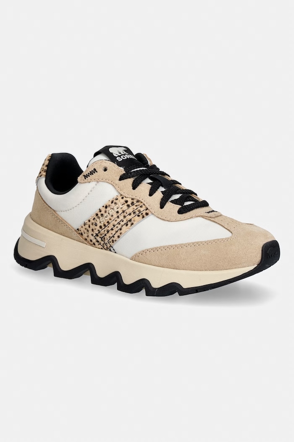 Sneakers Sorel KINETIC EMBER δέρμα σαμουά μπεζ 2181031191