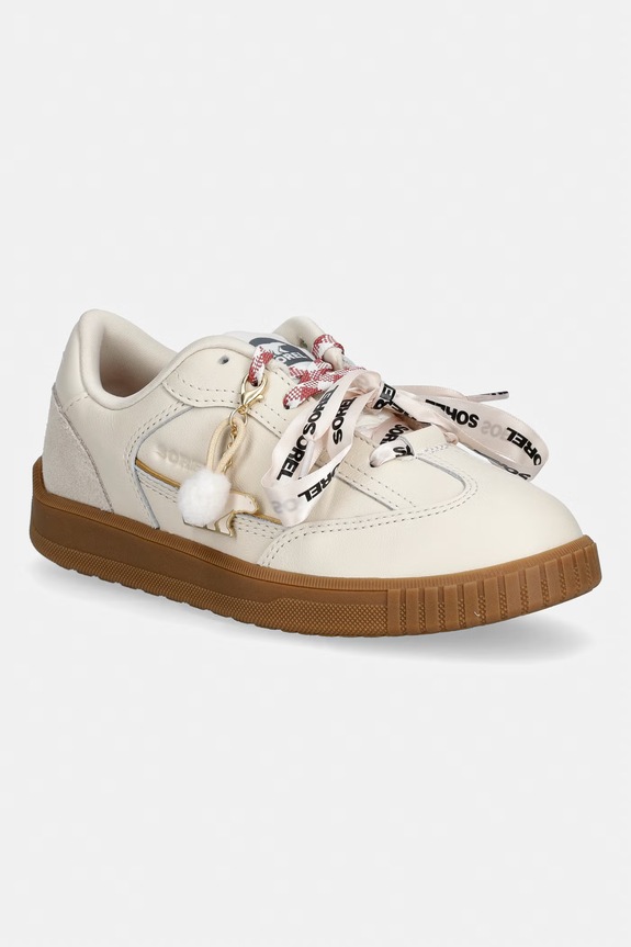 Sorel sneakers din piele ONA DRIFT LX piele întoarsă bej 2164641191