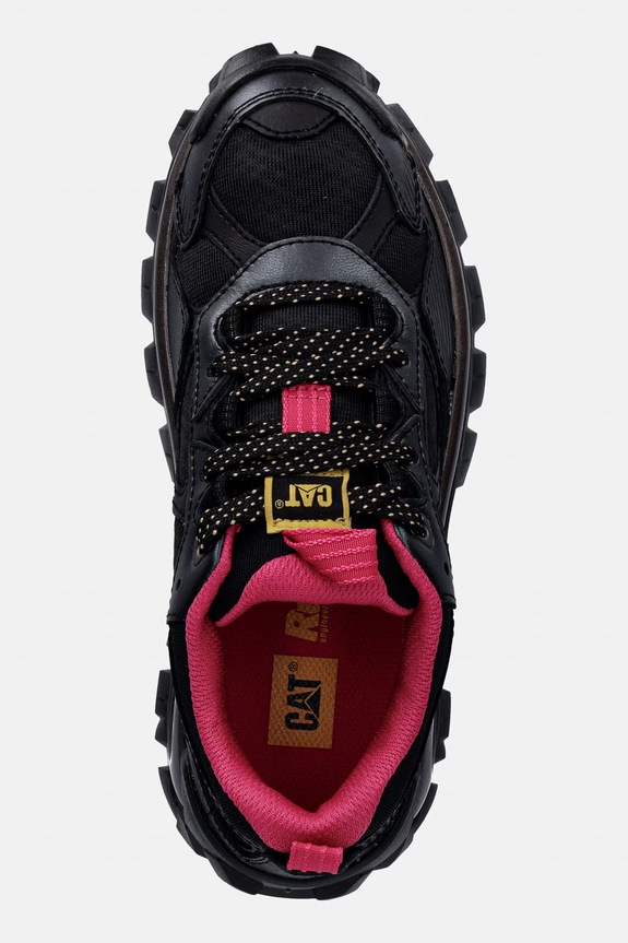 Kožené tenisky CAT Footwear INTRUDER LIGHTNING WS 2000 čierna P312443