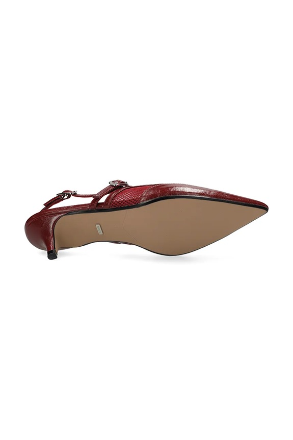 Mexx tocuri cu călcâiul deschis TORY SUKI Slingback Pump MI001300261W.01 burgundia
