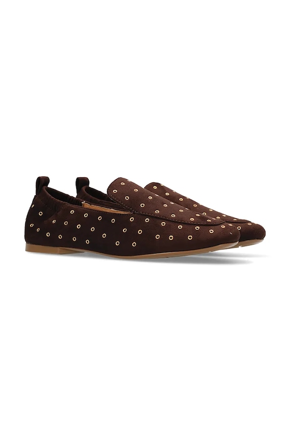 Mexx mocasini pentru femei ROZY II LEMON Loafer MI001200961W maro SS26
