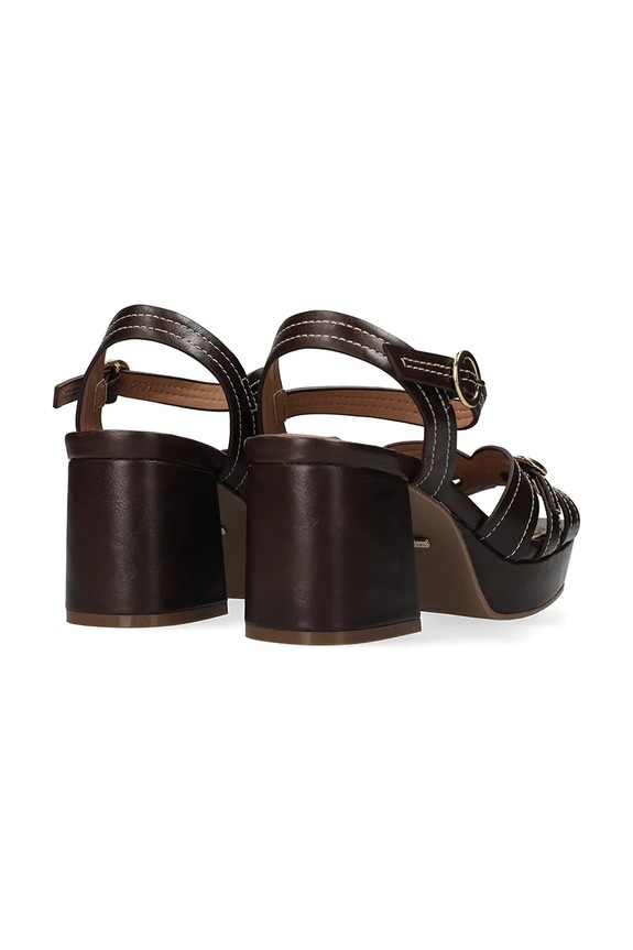 Scarpe Mexx sandali su tacco basso TOBIE NICKY MI001603061W marrone
