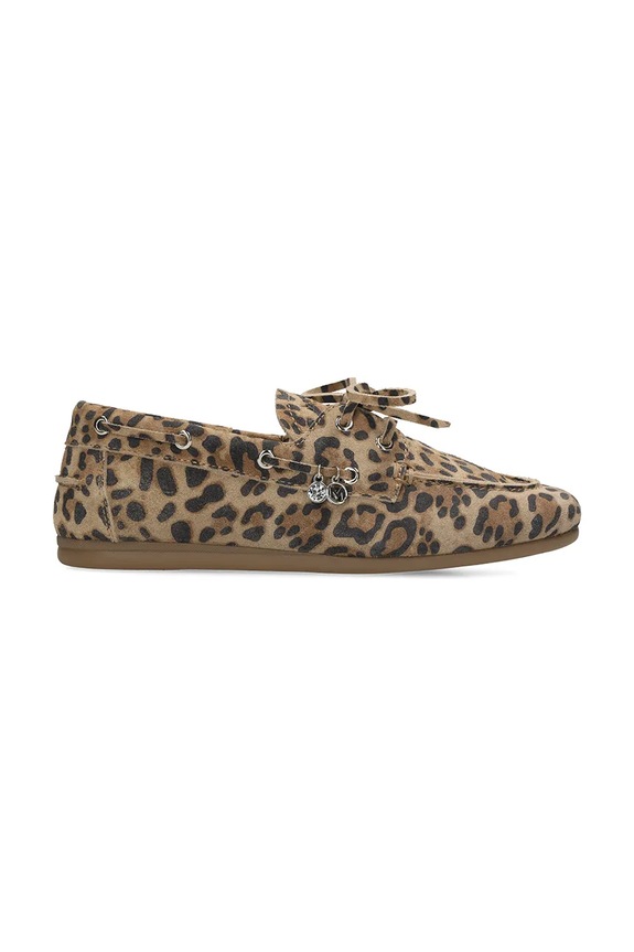 Mexx mokasíny dámske semišové THANDIE SUMMER Loafer hnedá MI001200561W