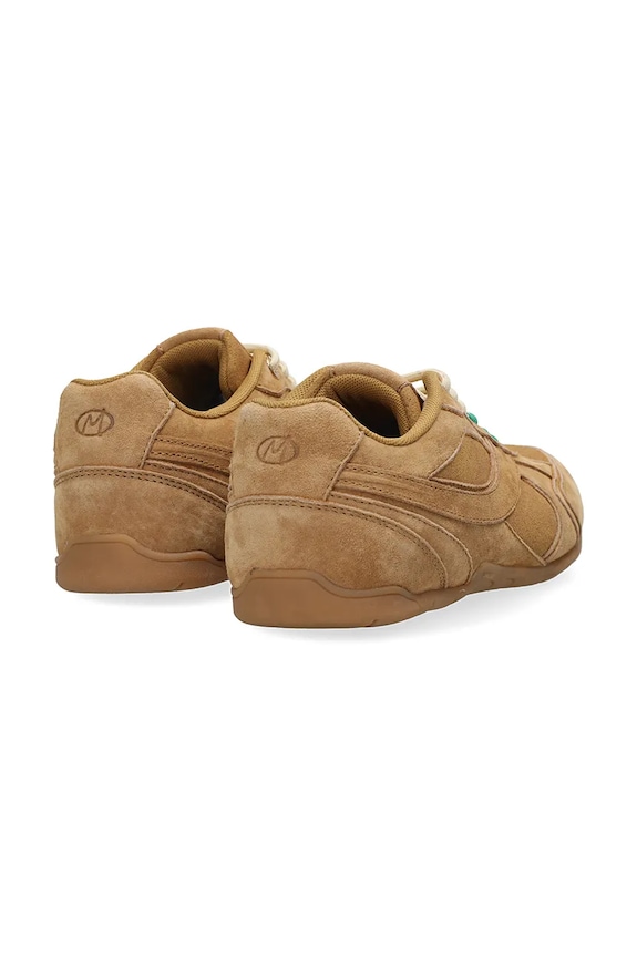 Обувки Mexx TYCE SPICY Sneaker маратонки дамски от кожа MI001001261W кафяв
