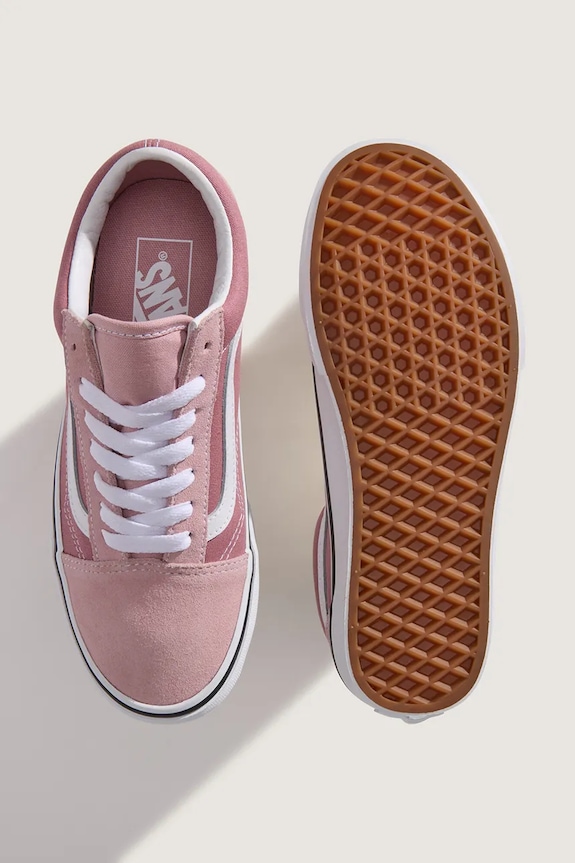 Vans Old Skool teniși înalți pentru femei roz VN000D6WFOD1