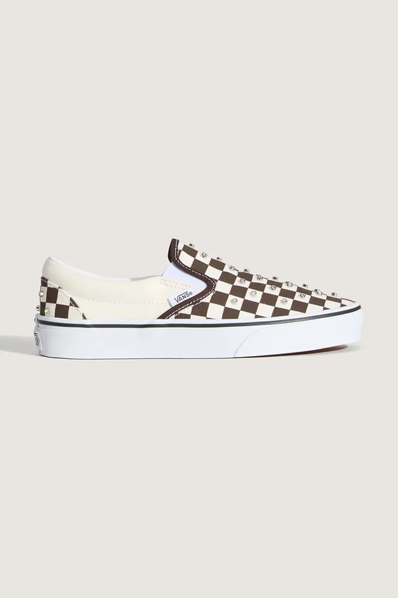 Vans Classic Slip-On teniși pentru femei joși alb VN000D6Y3N11