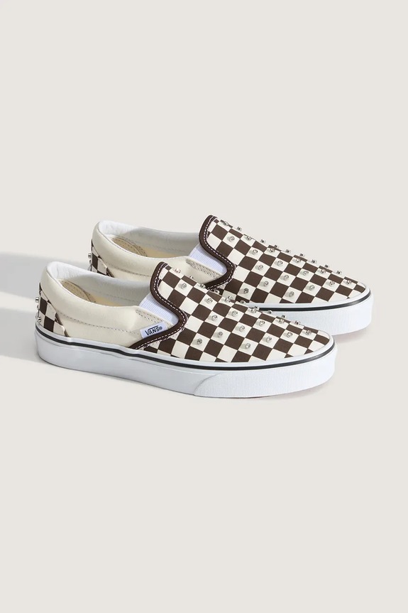 Vans Classic Slip-On teniși pentru femei joși VN000D6Y3N11 alb SS26