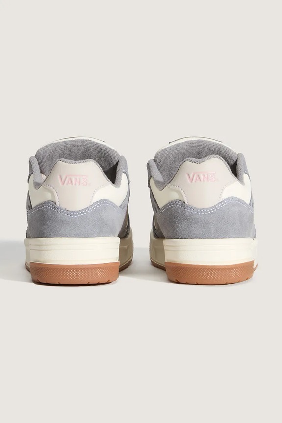 Obuwie Vans Upland sneakersy damskie skórzane VN000D700BP1 szary