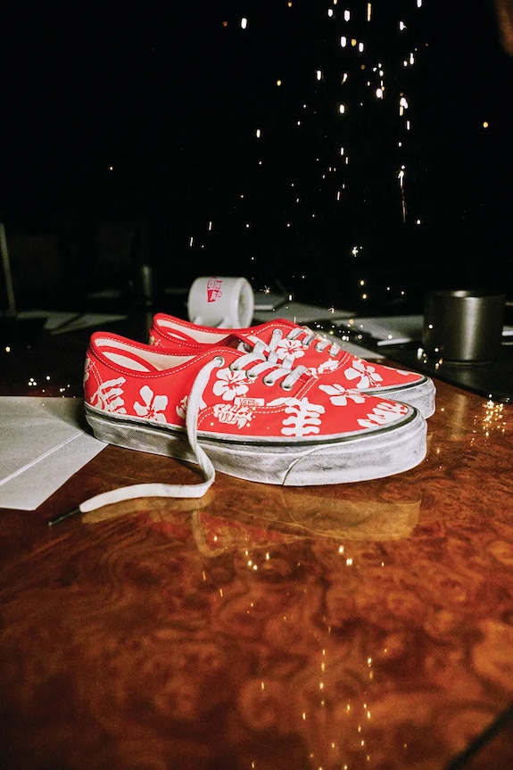 Tenisky Vans LX Authentic 44 VN000DB8CYK1 červená