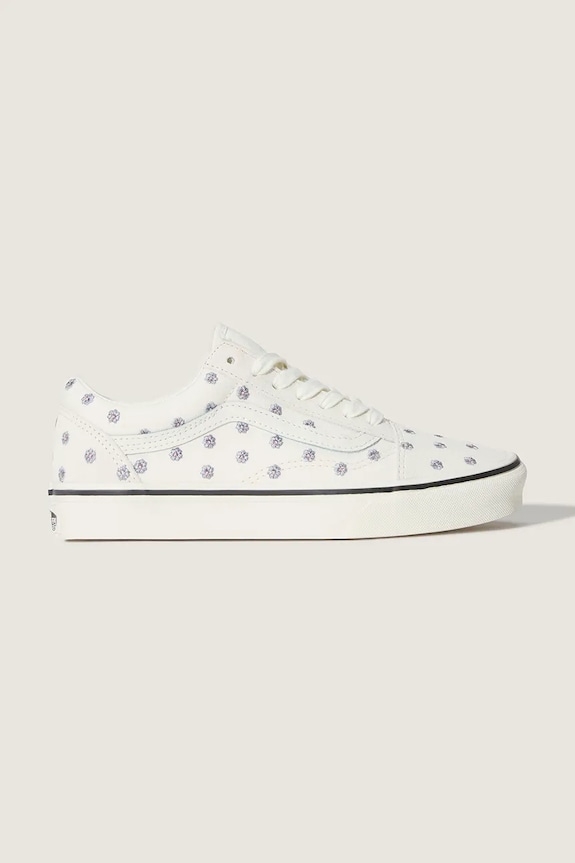 Vans Old Skool platnene superge ženske bela VN000E8WCD31