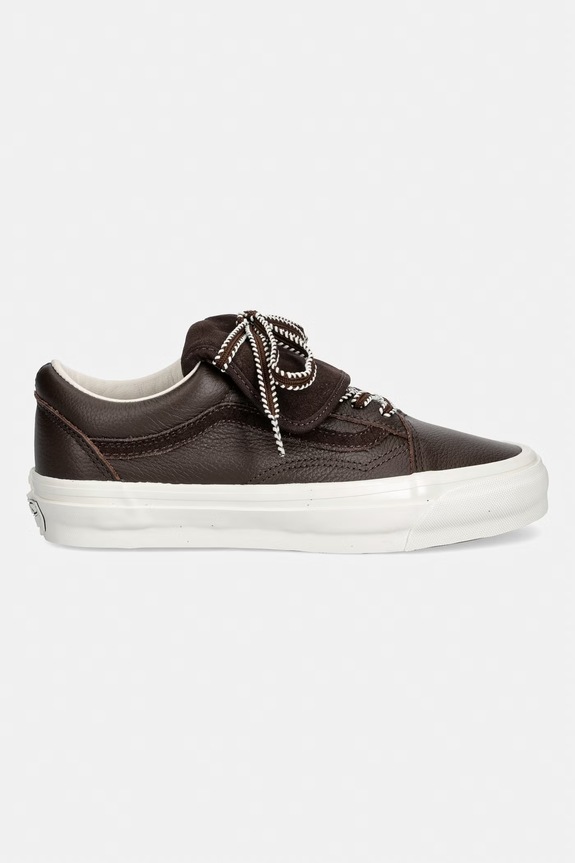 Vans LX Old Skool EXT Γυναικεία δερμάτινα πάνινα sneakers VN000VAG7D61 καφέ SS26