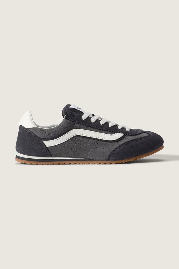 Vans Super Lowpro sneakersy damskie zamszowe czarny VN000D83PWT1