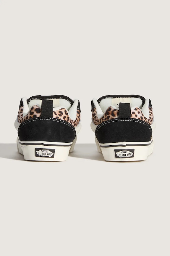 Încălțăminte Vans Knu Skool Leopard teniși înalți pentru femei VN000E9XYY61 bej