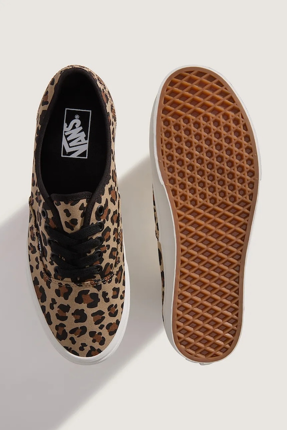 Vans Authentic Leopard teniși pentru femei bej VN000D7YLPR1