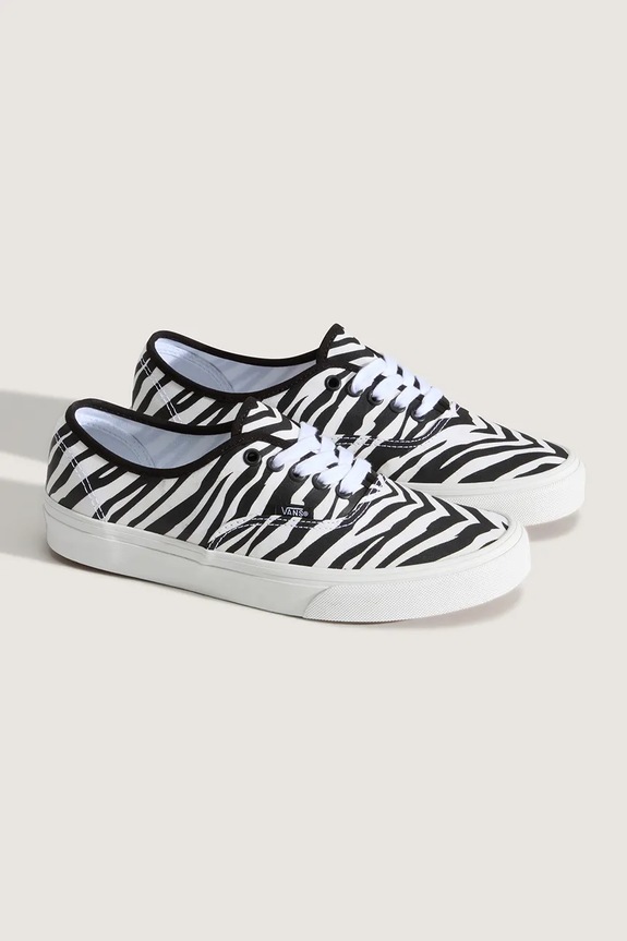 Vans Authentic Zebra sneakers da donna basse VN000D7YZBR1 bianco SS26