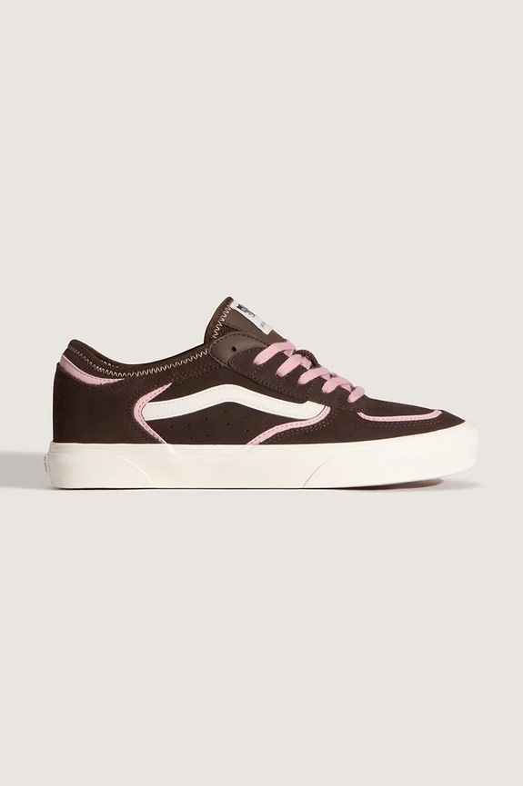 Vans Rowley Classic tenisówki damskie zamszowe brązowy VN000SF43N11