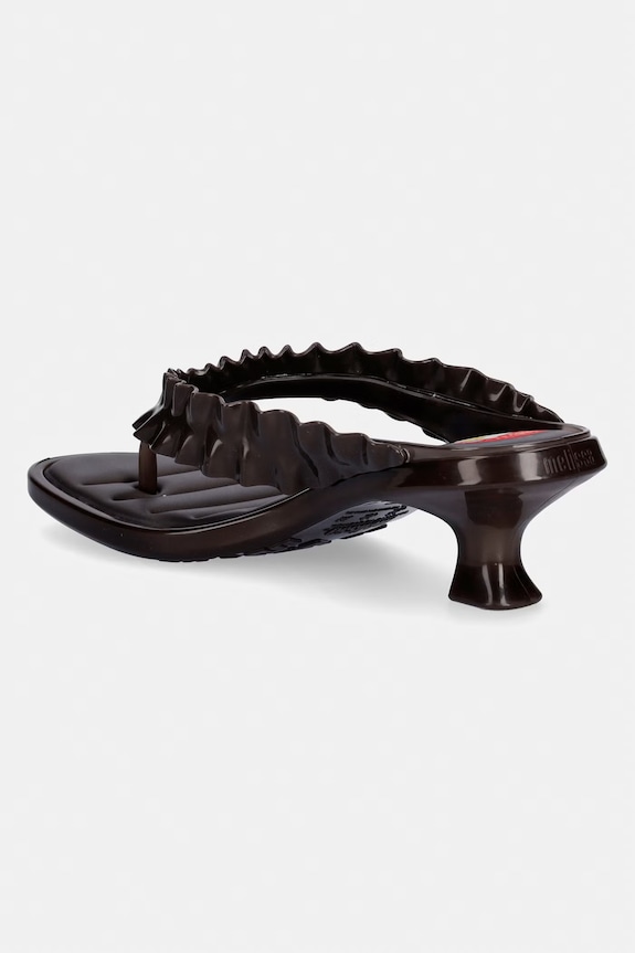 Obuv Melissa šľapky dámske THONG KITTEN HEEL + GANNI AD M38154.BX379 hnedá
