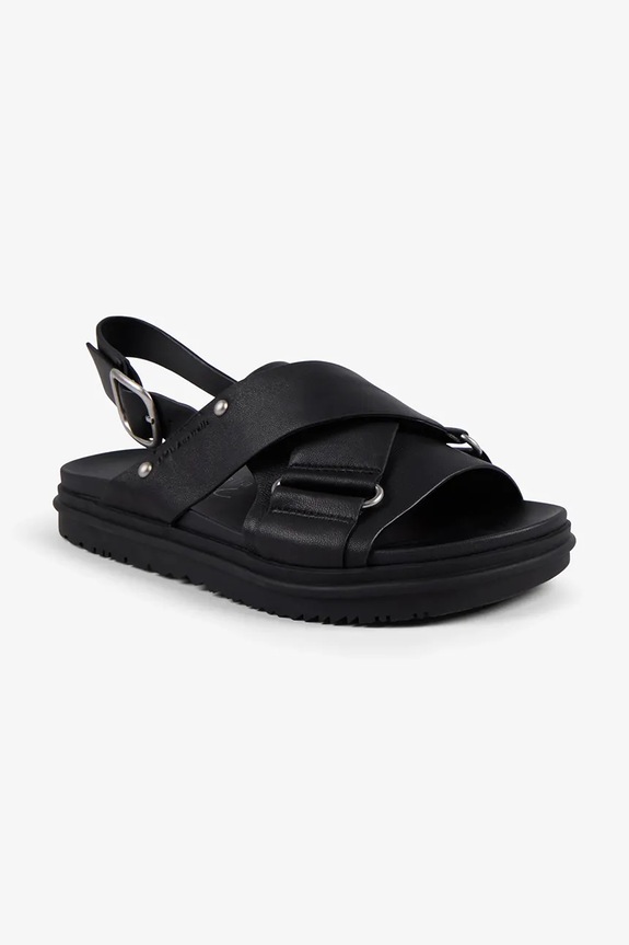 Emu Australia sandále dámske kožené Faye W13246.BLAK čierna SS26