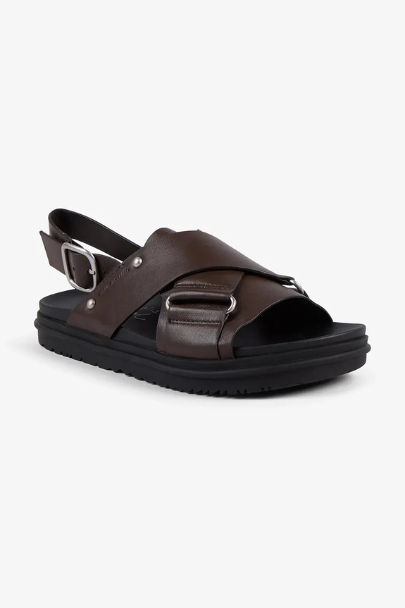 Emu Australia sandále dámske kožené Faye W13246.ESPR hnedá SS26