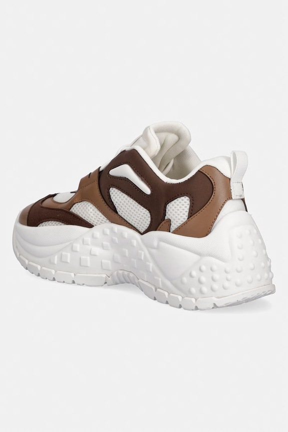 Obuwie Armani Exchange sneakersy damskie XDX120.XV708.MZ743 brązowy