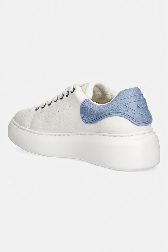 Obuwie Armani Exchange sneakersy damskie XW002149.AF19528.MZ728 biały