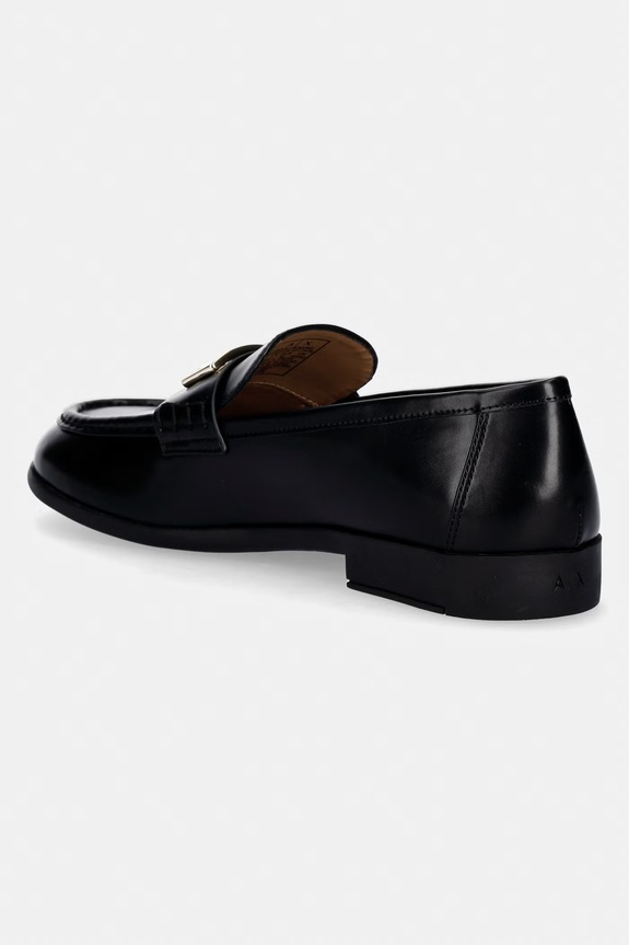 Obuv Armani Exchange mokasíny dámske XW002579.AF17474.UC001 čierna