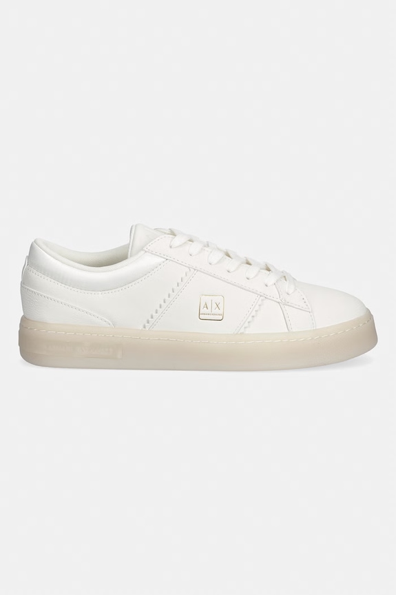Armani Exchange sneakersy damskie XW002782.AF25079.M0107 biały SS26