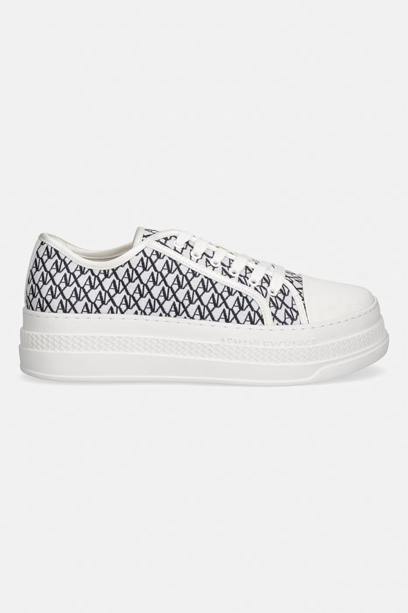 Armani Exchange tenisówki damskie XW002786.AF23055.MZ266 biały SS26