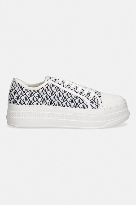 Armani Exchange tenisówki damskie XW002786.AF23055.MZ266 biały SS26