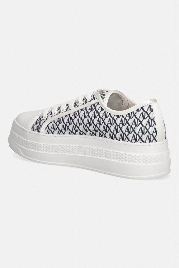 Obuwie Armani Exchange tenisówki damskie XW002786.AF23055.MZ266 biały