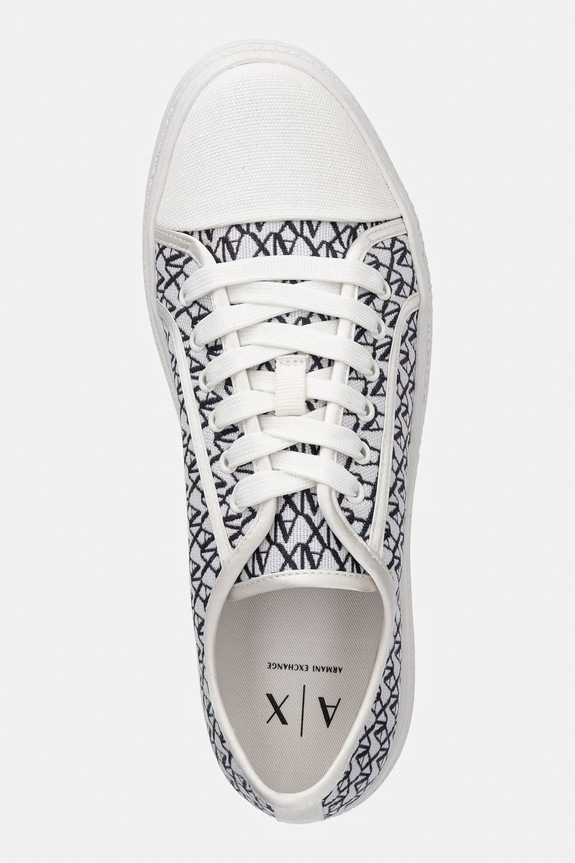 Armani Exchange tenisówki damskie biały XW002786.AF23055.MZ266