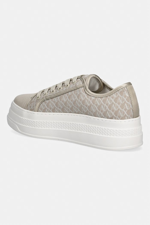 Obuwie Armani Exchange tenisówki damskie XW002786.AF23055.MZ738 beżowy