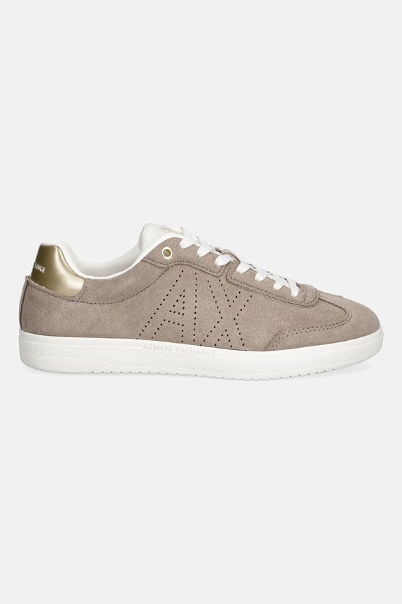 Armani Exchange dámske semišové tenisky XW002791.AF23058.MZ285 béžová SS26