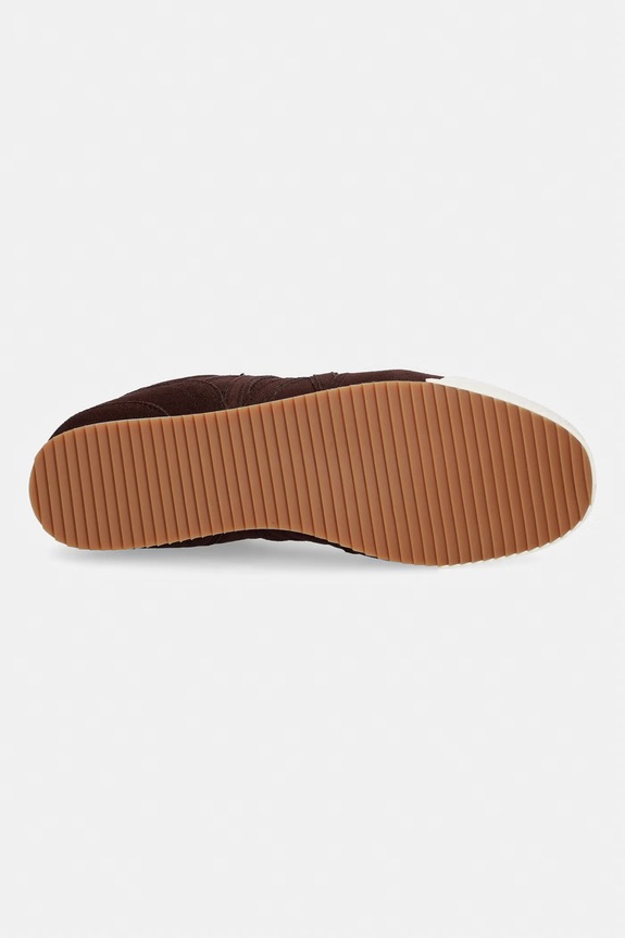 Armani Exchange sneakersy damskie zamszowe XW002794.AF19687.U6018 brązowy