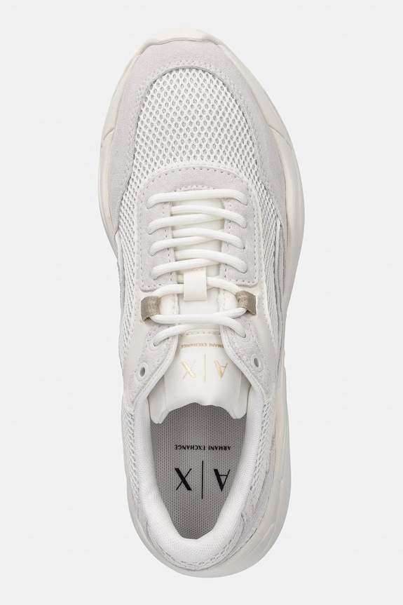 Armani Exchange sneakersy damskie beżowy XW002805.AF23196.M0183