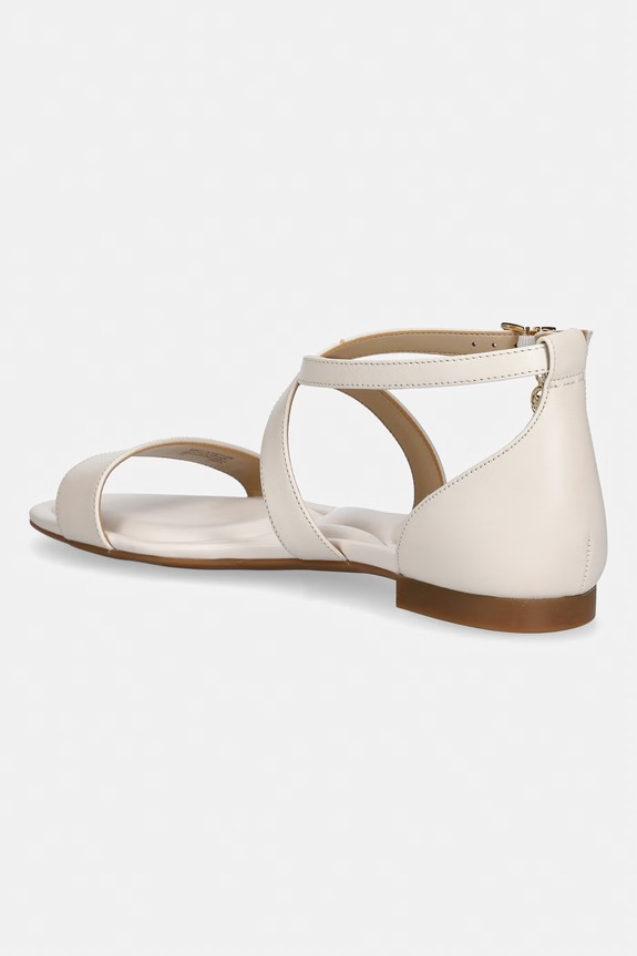Obuwie MICHAEL Michael Kors sandały skórzane Alexa Flex Flat Sandal 40S6AXFS1L.289 beżowy