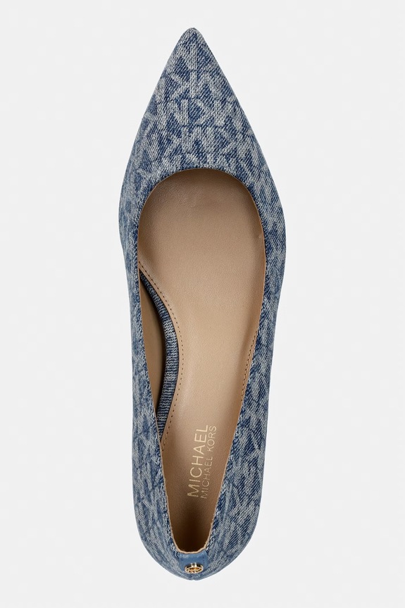 MICHAEL Michael Kors szpilki Alina Flex Kitten Pump niebieski 40S6HNMP1Y.452