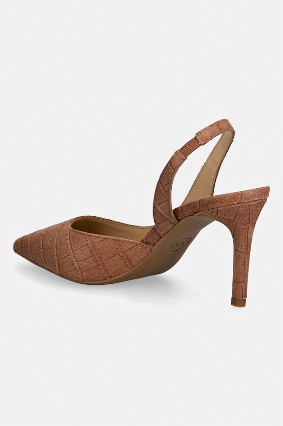 Παπούτσια Γόβες σουέτ MICHAEL Michael Kors Alina Flex Sling Pump 40S6HNMP3S.230 καφέ