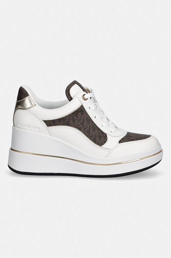 MICHAEL Michael Kors sneakersy Emmy Wedge Trainer 43F5EMFS4L.200 biały AA00