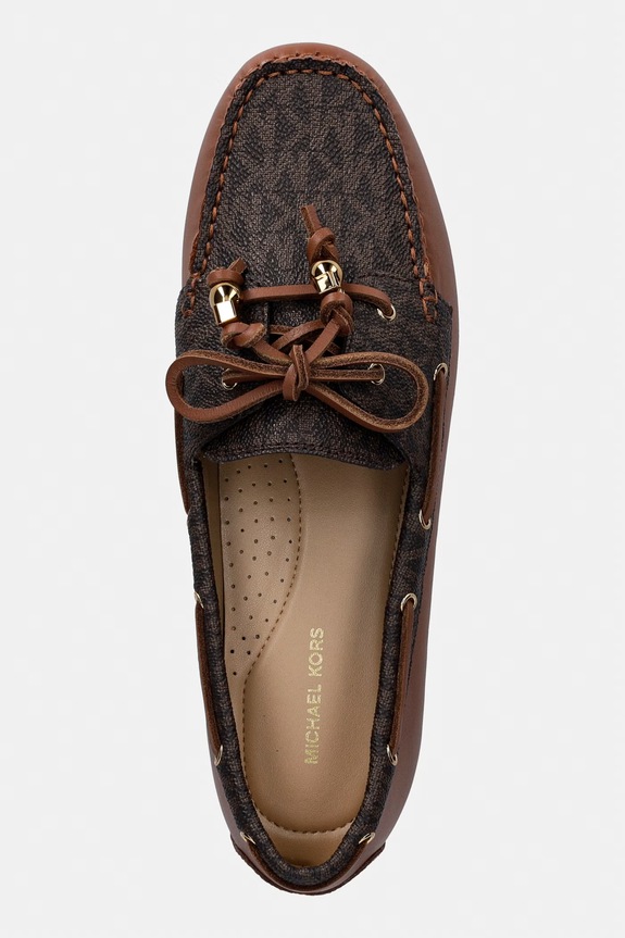 MICHAEL Michael Kors mokasyny damskie Fallon Moc brązowy 40S6FAFR1B.200