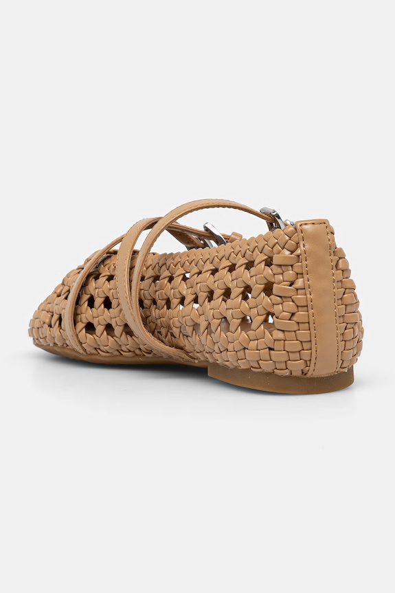 Obuv MICHAEL Michael Kors baleríny Indy Woven Flex Ballet 40S6IDFP1L.198 béžová