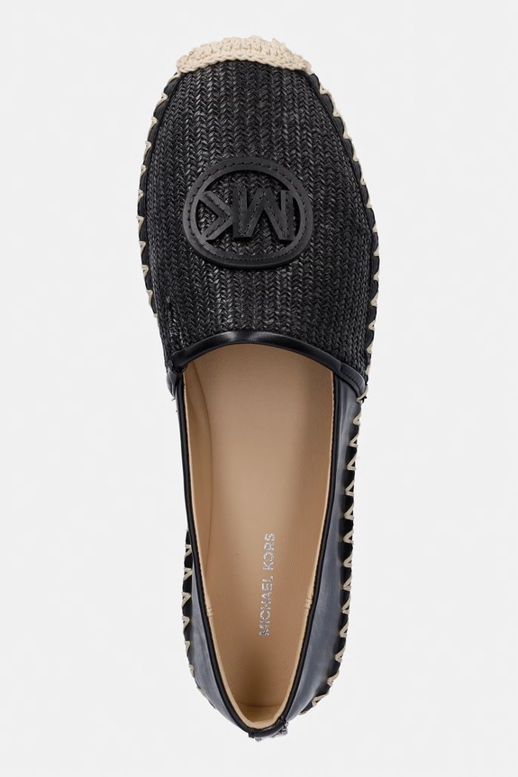 MICHAEL Michael Kors espadrilky dámske Kenzie Espadrille čierna 40S6KZFP2D.001