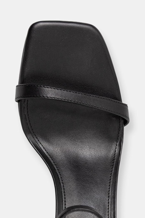 MICHAEL Michael Kors sandali in pelle Liana Mid Sandal nero 40S6LNMS1L.001