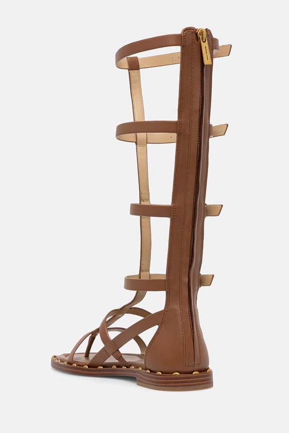 Παπούτσια Δερμάτινα σανδάλια MICHAEL Michael Kors Noa High Sandal 40S6NOFS3L.230 καφέ